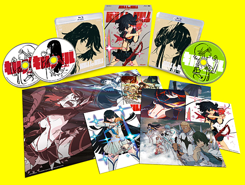 Geek insider, geekinsider, geekinsider. Com,, "kill la kill" vol. 1 now available on limited edition blu-ray and dvd, comics