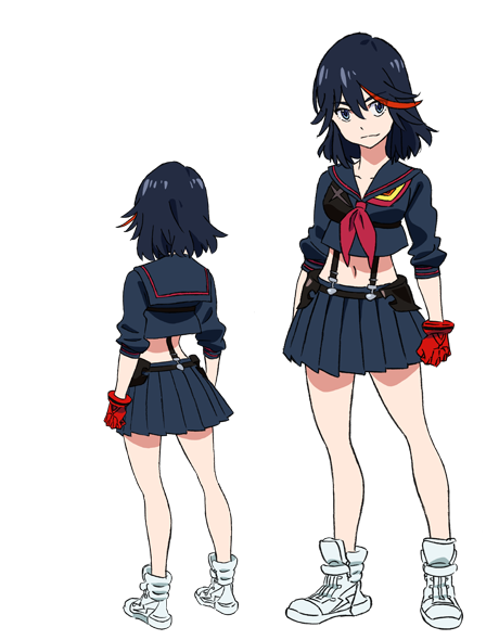 Ryuko Matoi Minecraft Skin